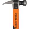 imageKlein Tools H80816 StraightClaw Hammer with Smooth Head 16Ounce Fiberglass NonSlip Shock Absorbing Grip Handle with Tether Hole 13Inch