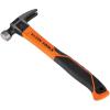 imageKlein Tools H80816 StraightClaw Hammer with Smooth Head 16Ounce Fiberglass NonSlip Shock Absorbing Grip Handle with Tether Hole 13Inch