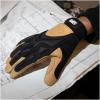 imageKlein Tools 60188 Work Gloves Professional Grade Leather Gloves with Knuckle and Finger Protection Thumb Reinforcement Mesh Back LargeExtraLarge