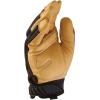 imageKlein Tools 60188 Work Gloves Professional Grade Leather Gloves with Knuckle and Finger Protection Thumb Reinforcement Mesh Back LargeLarge