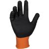 imageKlein Tools 60579 Work Gloves Knit Dipped Cut Resistant ANSI A1 Nitrile Coated Gloves NylonSpandex Touchscreen Capable Small 2PairMedium