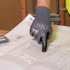 imageKlein Tools 60588 Work Gloves Knit Dipped Cut Resistant ANSI A4 Nitrile Coated Gloves HPPE Fabric Touchscreen Capable Medium 2PairLarge