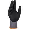 imageKlein Tools 60588 Work Gloves Knit Dipped Cut Resistant ANSI A4 Nitrile Coated Gloves HPPE Fabric Touchscreen Capable Medium 2PairSmall