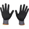imageKlein Tools 60588 Work Gloves Knit Dipped Cut Resistant ANSI A4 Nitrile Coated Gloves HPPE Fabric Touchscreen Capable Medium 2PairSmall