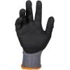 imageKlein Tools 60588 Work Gloves Knit Dipped Cut Resistant ANSI A4 Nitrile Coated Gloves HPPE Fabric Touchscreen Capable Medium 2PairSmall