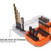 imageKlein Tools 33811 Drill and Driver Bit Set 32Piece Impact Driver Set Titanium Coated Drill Bits Precision Machined MODbox Compatible Storage Case Professional Tool Kit