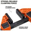 imageKlein Tools 47550 SpeedKlamp 6Inch ClampSpreader 2Pack 150Pound Clamping Force OneHandedOperation for Woodworking and Metal Projects