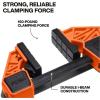 imageKlein Tools 47552 SpeedKlamp 6Inch and 12Inch ClampSpreader 4Pack 150Pound Clamping Force OneHandedOperation for Woodworking and Metal Projects