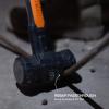 imageKlein Tools H80626EP 6Pound Sledgehammer with Fiberglass Handle Small Sledgehammer Demolition Tools HeavyDuty Hammer for Construction