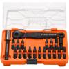 imageKlein Tools 32787S Slim MicroRatchet ProFlex Impact Driver Bit Set 20Piece S2 Steel MODbox Compatible Storage Case Magnetic Bit Holder20Piece Set