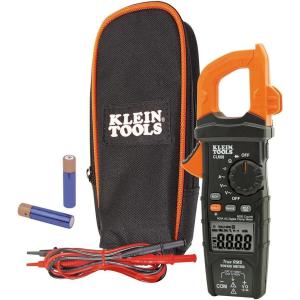 imageKlein Tools CL600 Electrical Tester Digital Clamp Meter has Auto Range TRMS Measures AC Current ACDC Volts Resistance NCVT More 1000VStandard