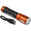 imageKlein Tools 80060 Rechargeable Flashlight Tool Kit Includes LED Flashlight with Worklight and Headlamp with White and Red Light 2Piece