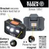 imageKlein Tools 80079 Headlamp Kit with Rechargeable LED Headlamp Pocket Flashlight and Bracketed Strap for Klein Hard Hats 3PieceHeadlamp and Flashlight