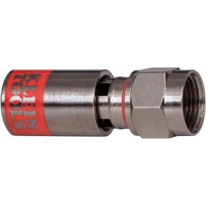 imageKlein Tools VDV812618 Universal BNC Compression Connectors with Universal Sleeve Technology 50Pack10Pack