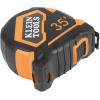 imageKlein Tools 9135 Tape Measure HeavyDuty Measuring Tape with 35Foot SingleHook Nylon Reinforced Blade with Metal Belt Clip