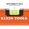 imageKlein Tools 93524MAG 24Inch Box Level Magnetic Box Beam Bubble Level 3 Vials High Visibility Orange Aluminum Body VGroove and Magnet Track24Inch