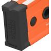 imageKlein Tools 93548MAG 48Inch Box Level Magnetic Box Beam Bubble Level 3 Vials High Visibility Orange Aluminum Body VGroove and Magnet Track48Inch