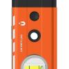 imageKlein Tools 93548MAG 48Inch Box Level Magnetic Box Beam Bubble Level 3 Vials High Visibility Orange Aluminum Body VGroove and Magnet Track48Inch Magnetic