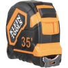 imageKlein Tools 9135 Tape Measure HeavyDuty Measuring Tape with 35Foot SingleHook Nylon Reinforced Blade with Metal Belt Clip