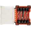 imageKlein Tools 32217 Tapping Drill Bit Set to Drill Tap Deburr Works with Quick Connect Power Tools 8Piece