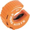 imageKlein Tools 50048 CStyle Copper Tubing Pipe Cutter Tool Set with 12 34 and 1Inch Cutters MODbox Case UltraCompact for Tight Spaces 3Piece34Inch