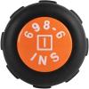 imageKlein Tools 6986INS Insulated Screwdriver Made in USA Screwdriver with 1000V Slim Profile Tip 1 Square with 6Inch Shank CushionGrip Handle