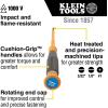 imageKlein Tools 85615INS Mini Precision Screwdriver Set 1000V Rated Insulated Screwdrivers with 2 Phillips and 3 Slotted Tips 5Piece116Inch Slotted
