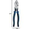imageKlein Tools J2138NE Side Cutting Pliers Journeyman High Leverage Handles 8Inch