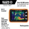 imageKlein Tools TI290 Rechargeable PRO Thermal Imaging Camera Over 49000 Pixels WiFi Data Transfer 3 Palettes HighLow Temperature Points