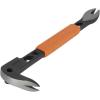 imageKlein Tools 66092 Nail Puller with Integrated Dimpler HeavyDuty Carbon Steel Cats Paw Pry Bar 10Inch12Inch