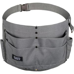 imageKlein Tools 21022 6Pocket Tool Apron Durable Duck Canvas with Riveted Seams Adjustable 28Inch to 46Inch Length Work Belt Removable Tape Measure Loop6Pocket