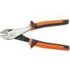 imageKlein Tools 200028EINS Pliers Made in USA Electricians Insulated Diagonal Cutting Pliers with Slim Handle 1000V Rated Grips 8InchSlim Handle