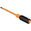 imageKlein Tools 6816INS Insulated Screwdriver Made in USA 1000V 316Inch Cabinet Tip Screwdriver with 6Inch Shank TipIdent CushionGrip Handle14Inch Cabinet