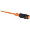 imageKlein Tools 6846INS Insulated Screwdriver Made in USA 1000V 2 Square Tip Screwdriver with 6Inch Shank TipIdent CushionGrip Handle1 Phillips