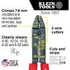 imageKlein Tools 1001 Multi Tool Made in USA Wire Stripper  Wire Cutter  Crimper for 822 AWG MultiPurpose Electrician Tool is 85Inch Long