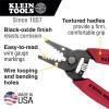 imageKlein Tools 11049 Wire Stripper  Cutter Made in USA Compact Lightweight Hardened Steel Precision Ground for Stranded Wires