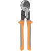 imageKlein Tools 63225RINS Insulated HighLeverage Precision Cable Cutter Made in USA for Aluminum Copper and Communications Cable 9Inch