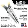 imageKlein Tools D2038GLW Long Nose Pliers HiViz Glow In the Dark Pliers with Extended Grips For Reach and Leverage 8InchPliers