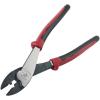 imageKlein Tools J1005 Crimping and Cutting Tool Made in USA Tapered Nose for 10 to 22 AWG Solderless Terminals and Connectors