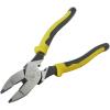 imageKlein Tools J2139NECR Journeyman Pliers Connector Crimp Side Made in USA With HighLeverage Design Featuring Crimping Die Behind Hinge 9InchWith Crimping