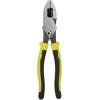 imageKlein Tools J2139NECR Journeyman Pliers Connector Crimp Side Made in USA With HighLeverage Design Featuring Crimping Die Behind Hinge 9InchWith Crimping