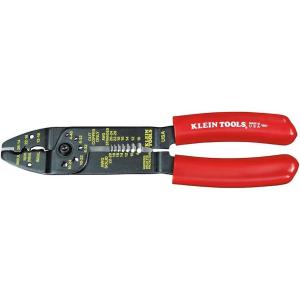imageKlein Tools 1001 Multi Tool Made in USA Wire Stripper  Wire Cutter  Crimper for 822 AWG MultiPurpose Electrician Tool is 85Inch Long