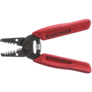 imageKlein Tools 11049 Wire Stripper  Cutter Made in USA Compact Lightweight Hardened Steel Precision Ground for Stranded Wires