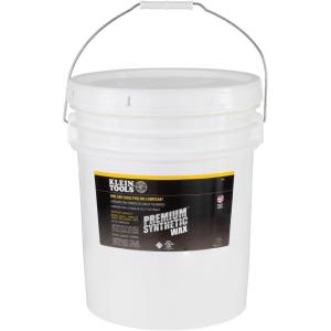 imageKlein Tools 51013 Wax Lubricant Made in USA Premium Synthetic Wax Wire and Cable Pulling Lubricant 5Gallon5Gallon