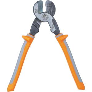 imageKlein Tools 63225RINS Insulated HighLeverage Precision Cable Cutter Made in USA for Aluminum Copper and Communications Cable 9Inch